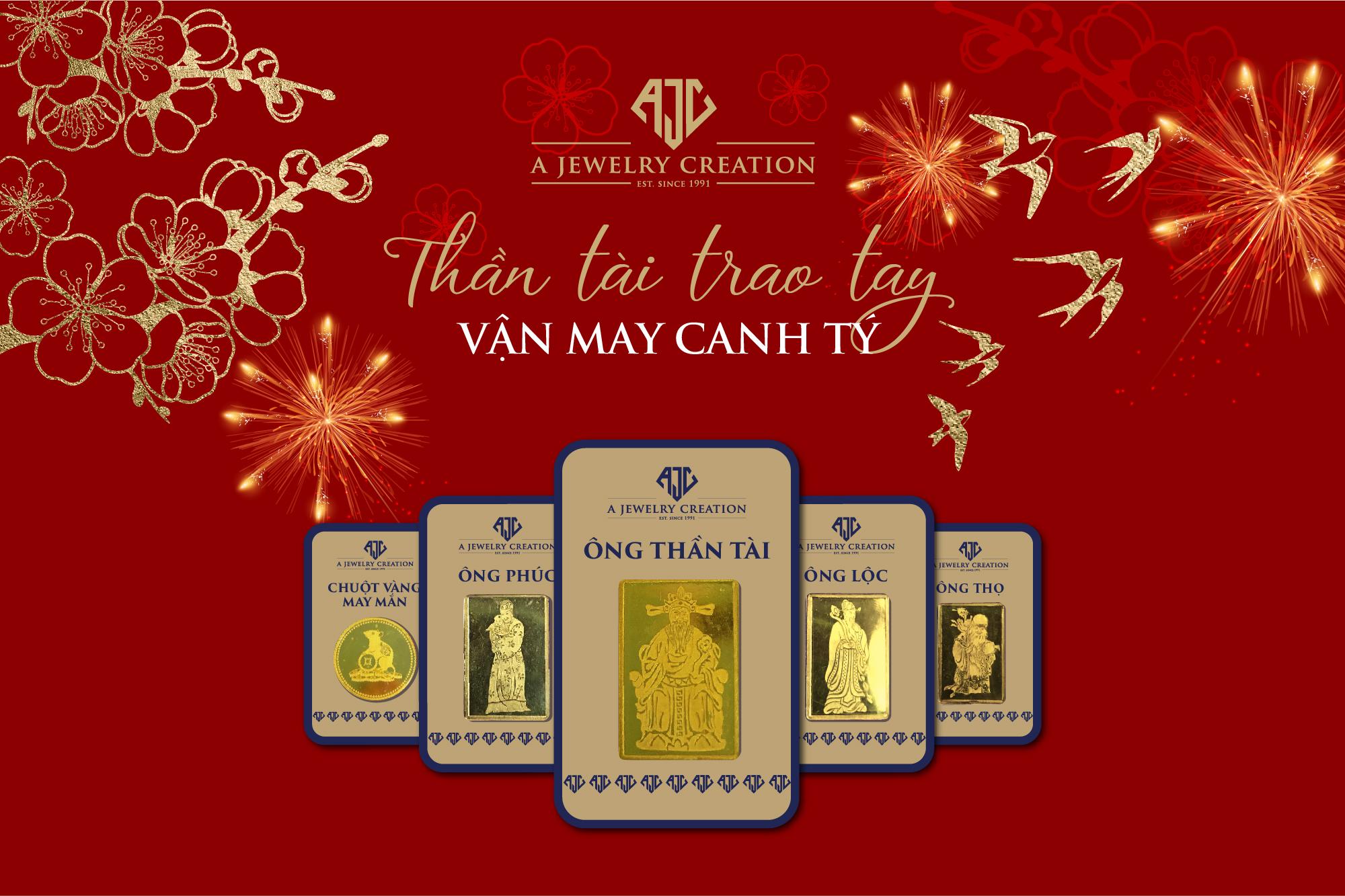 RƯỚC VẬN MAY CÙNG VÀNG THẦN TÀI AJC